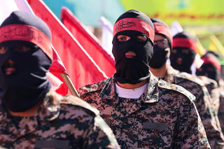 הלוויה של אנשי משמרות המהפכה ומצעד לציון יום ירושלים האיראני בטהרן