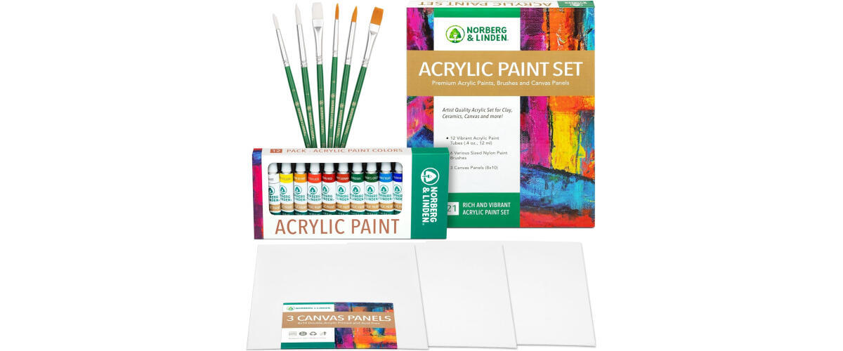 Norberg and Linden Acrylic Paint Kit
