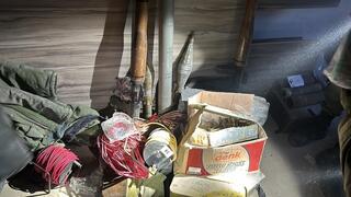 אמצעי לחימה שמצאו הכוחות בחאן יונס