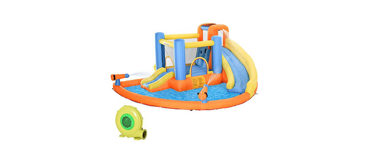 Outsunny Inflatable Water Park 