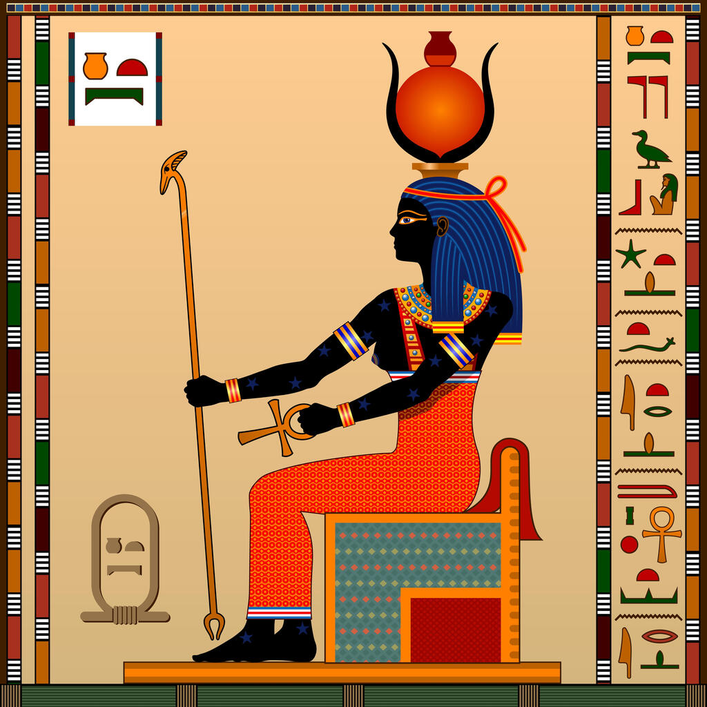 נות, אלת השמיים במיתולוגיה המצרית