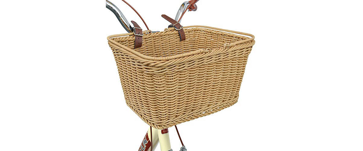 GRANNY SAYS Bicycle Basket Wicker Nature