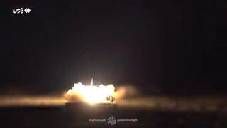 תיעוד:  רגע שיגור הטילים מאיראן