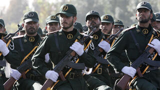 מצעד של משמרות המהפכה בטהרן