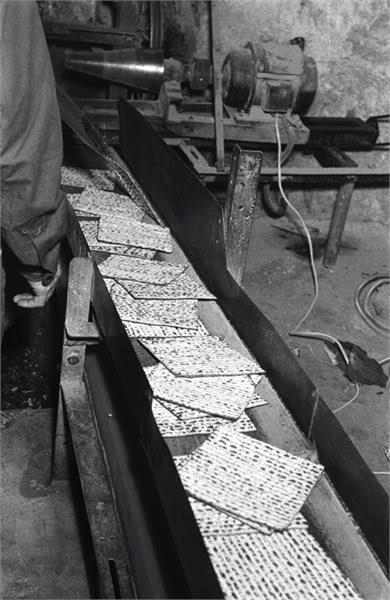 Matzah baking for Passover, 1960 