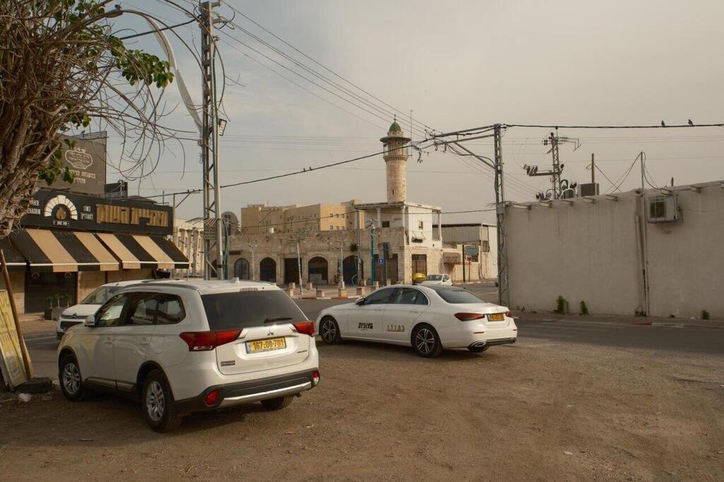 Parking lot near the Great Omari Mosque of Lydda, Lod 