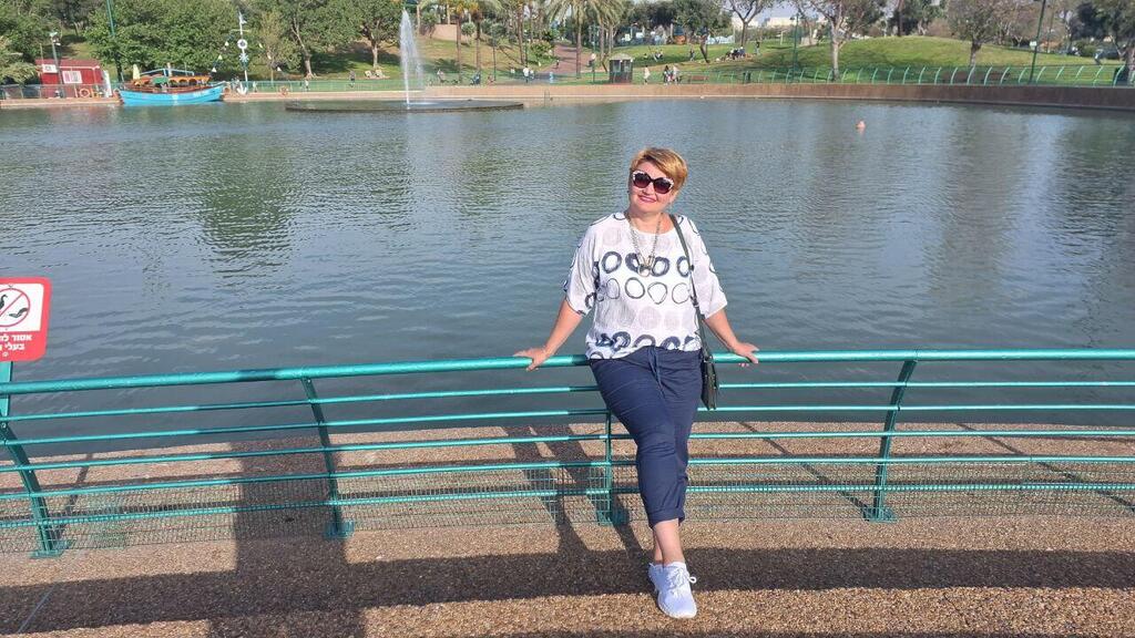 На озере в парке Раанана 