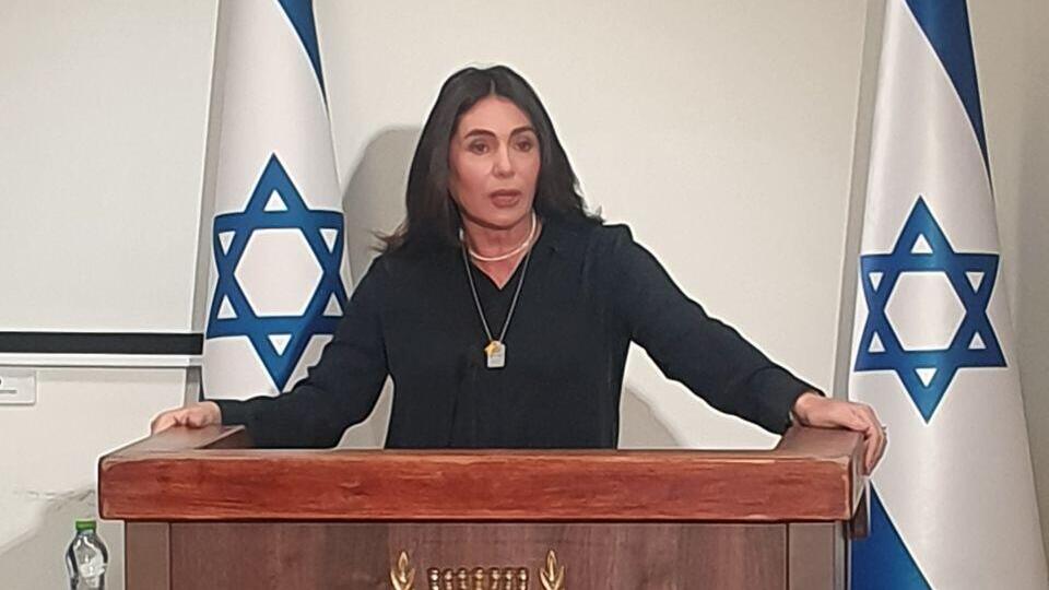 הצהרה לתקשורת של מירי רגב בנושא הדלקת המשואות