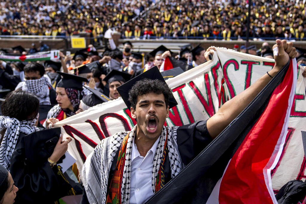 Students called for the University of Michigan to divest from companies with ties to Israel 