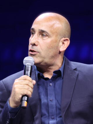 Amir Avivi (Photo: Yariv Katz) אמיר אביבי בוועידת "האנשים של המדינה"