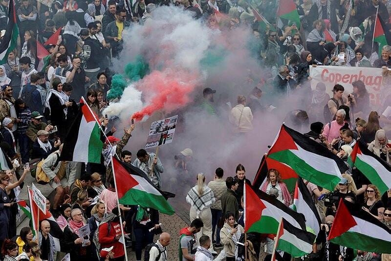 ההפגנה הפרו-פלסטינית במאלמו