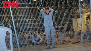  עצירים מרצועת עזה במחנה שדה תימן  