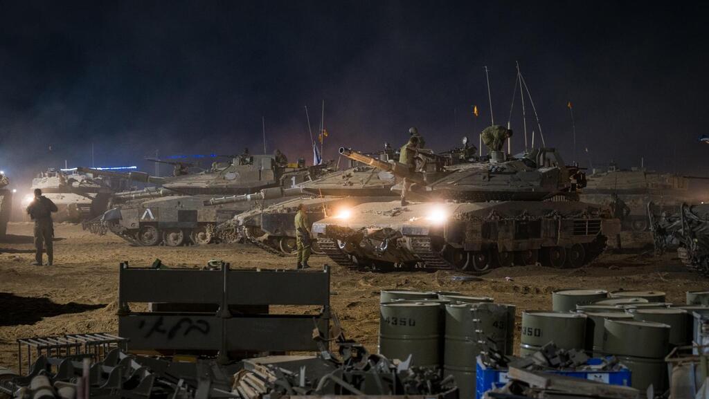 תיעוד מפעילות כוחות צה"ל ברצועה