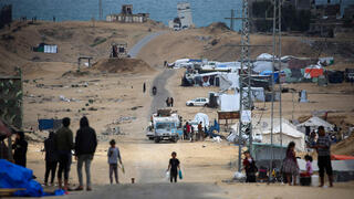 תושבים עוזבים את רפיח