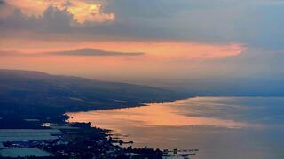 זריחה בגן הלאומי ארבל