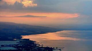 זריחה בגן הלאומי ארבל