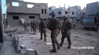 תיעוד מפעילות כוחות צוות הקרב של צק"ח נח"ל במרחב זייתון, עזה
