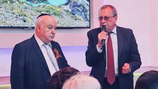 שגריר רוסיה בישראל באירוע חגיגי לרגל הניצחון על הנאצים בעיצומו של יום הזיכרון