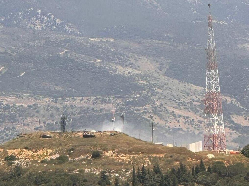 תקיפת מוצב במטולה באמצעות כטב"מ