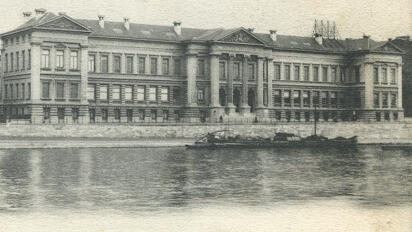 The Institute of Zoology building at the University of Liège, where Eugène Wollman began his research career as a medical student 