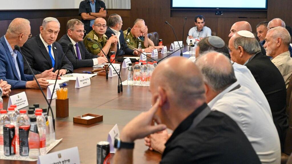 פגישת ראשי הרשויות בצפון עם בנימין נתניהו במשרד רה"מ, ירושלים