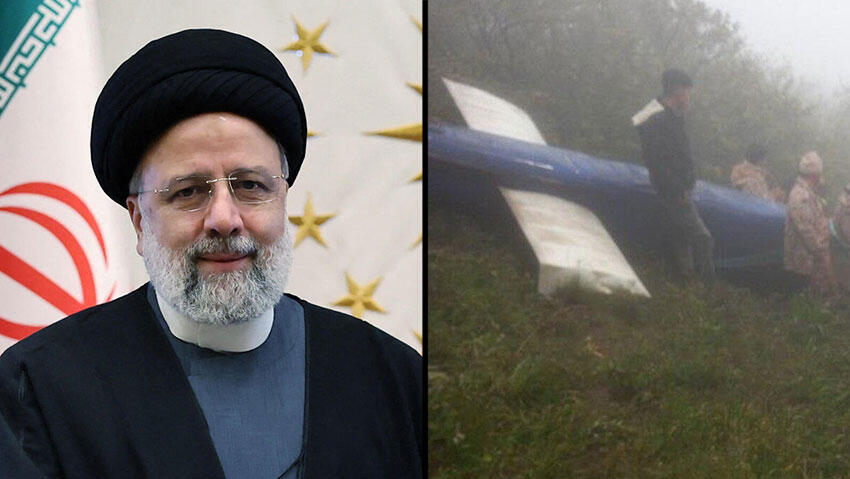 Ebrahim Raisi (Photo: Reuters) שרידי ה מסוק של נשיא איראן איברהים ראיסי התרסקות שהתרסק