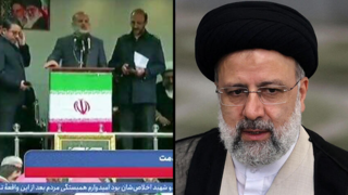 איראן מסע הלוויה של ה נשיא איברהים ראיסי מתחיל ב תבריז