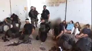 תיעוד חטיפת התצפיתניות לירי אלבג, קרינה ארייב, אגם ברגר, דניאלה גלבוע ונעמה לוי מבסיס נחל עוז