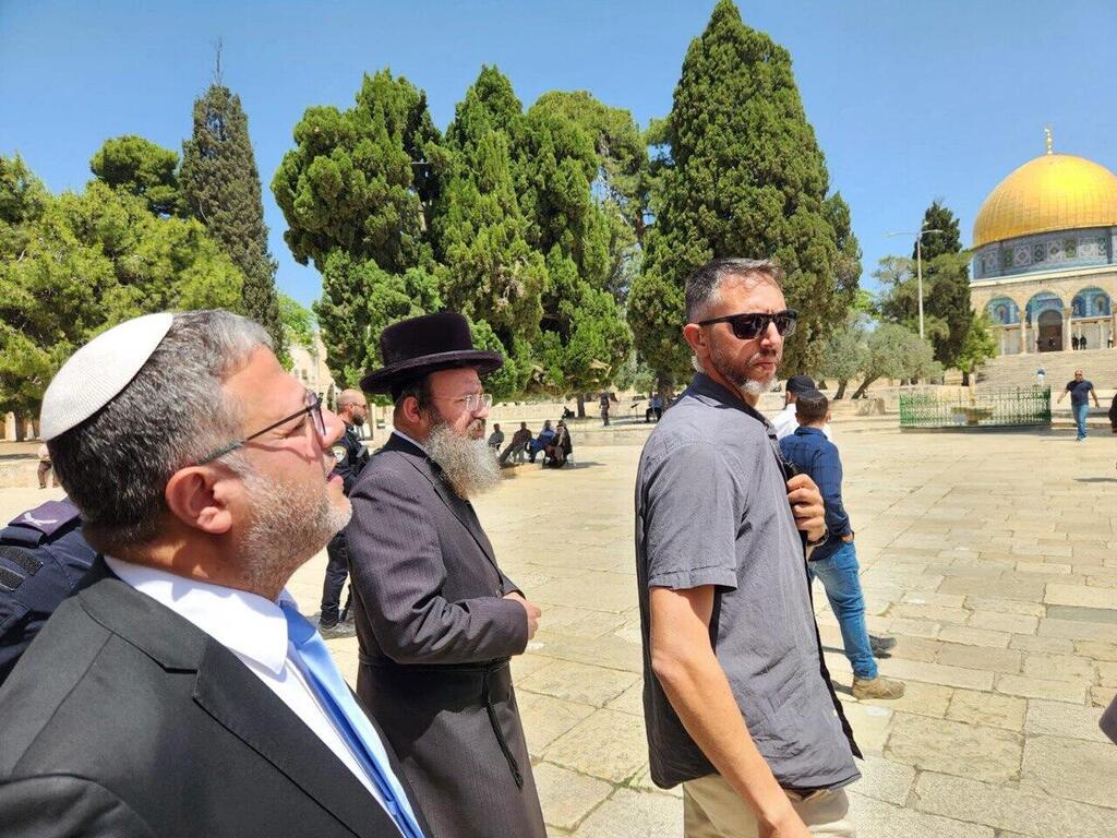 איתמר בן גביר עולה להר הבית 