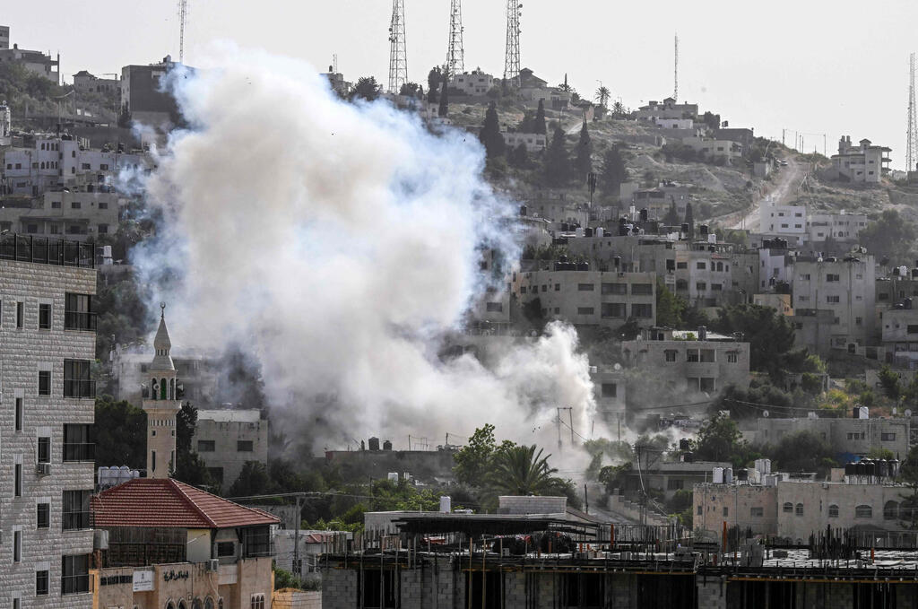 לחימה בגנ'ין, מרחב יו"ש