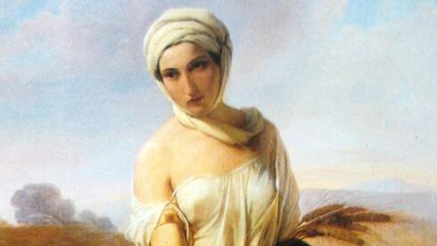 רות המאבייה בציור משנת 1853