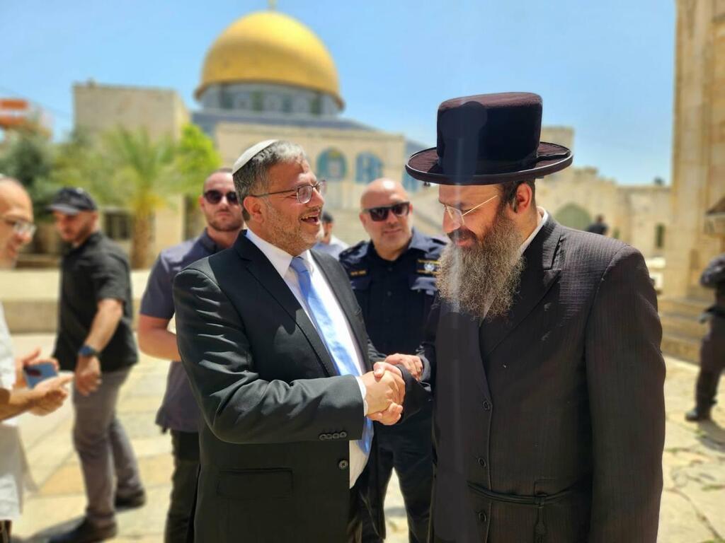איתמר בן גביר עולה להר הבית 