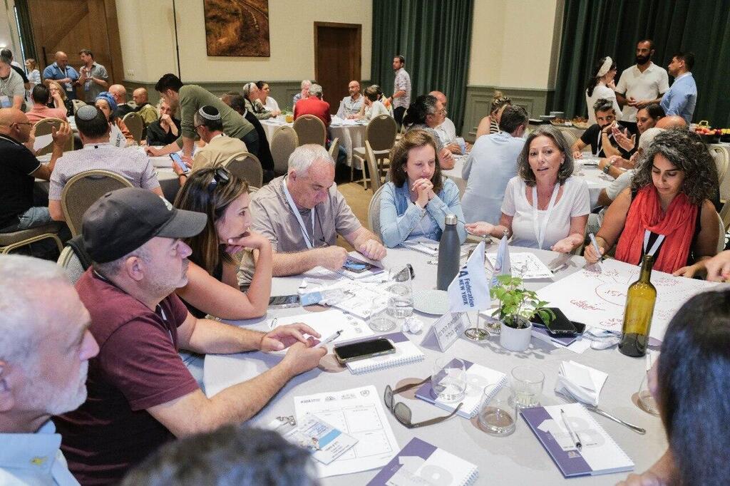 Northern Israel kibbutz leaders and heads of evacuated communities gather to plan reconstruction of their communities amid ongoing conflict 