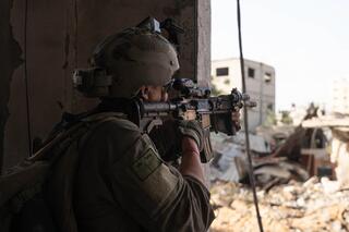 תיעוד: צוות קרב מחטיבה 7 בפעילות מבצעית בלב ג'באליה