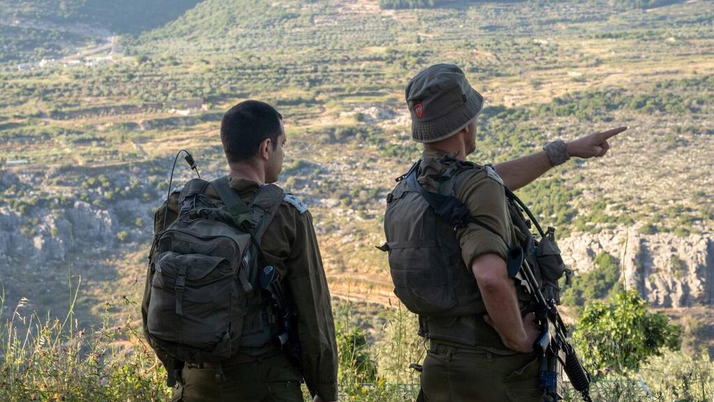 כוחות צה"ל בתרגיל אוגדתי וחטיבתי המדמה תמרון בלבנון