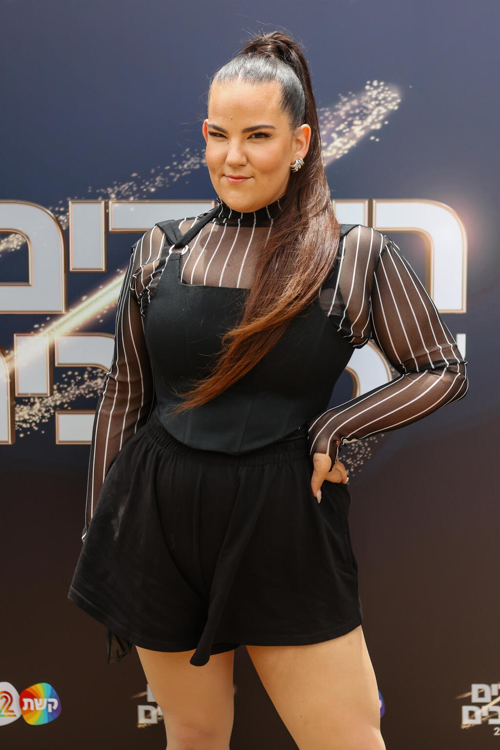Netta Barzilai appears on the new season of 'Dancing with the Stars' (Photo: Ortal Dahan) רוקדים עם כוכבים