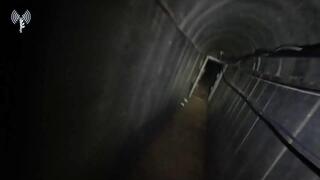 תיעוד: צה"ל משמידים את התוואי התת קרקעי ממנו חולצו שבעה חללים חטופים