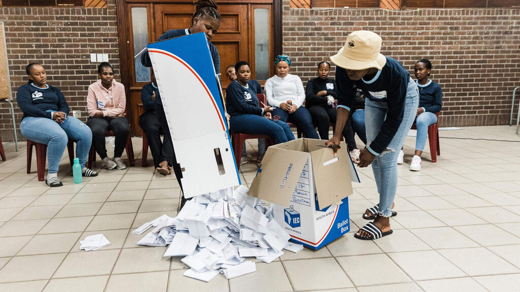 דרום אפריקה בחירות ספירת קולות