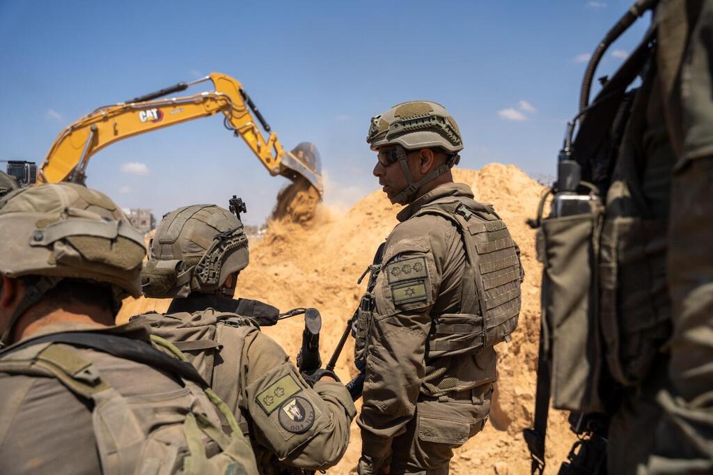 תיעוד מפעילות צוות הקרב של חטיבה 401 במרחב רפיח