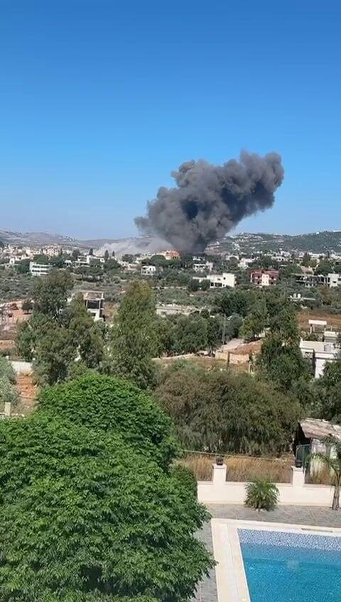 תקיפות בבית בסדיקין באזור צור בלבנון