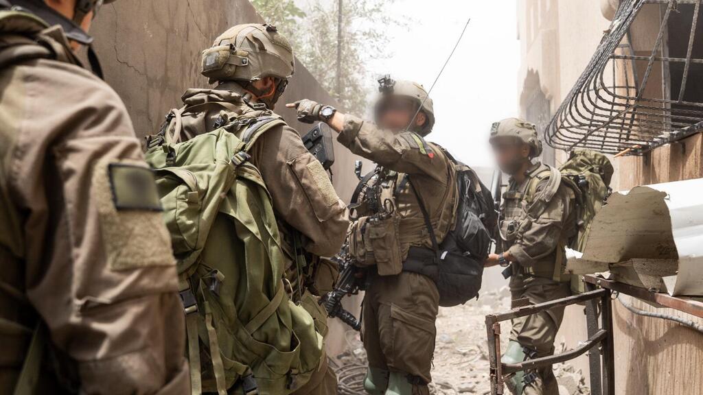 תיעוד מפעילות צוות הקרב של חטיבת נח"ל במרחב רפיח