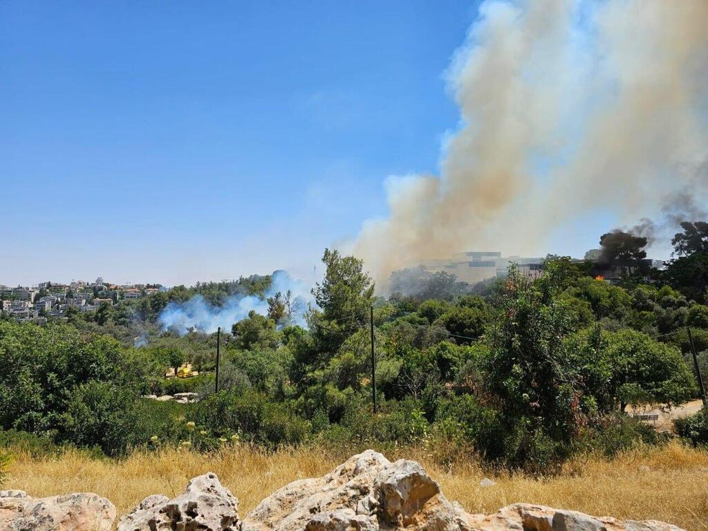 שריפה במוזיאון ישראל