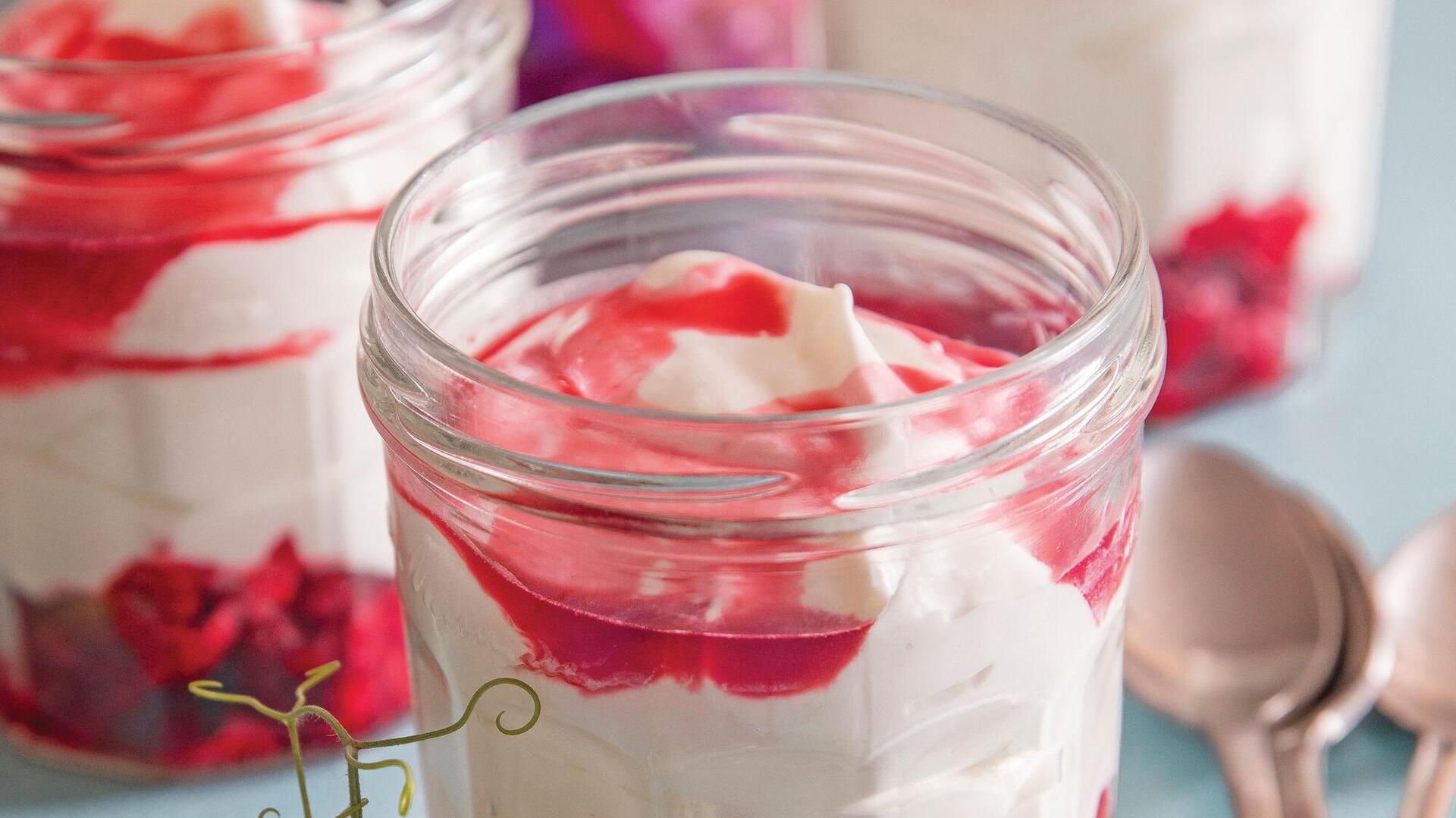 קרם ריקוטה ופירות יער