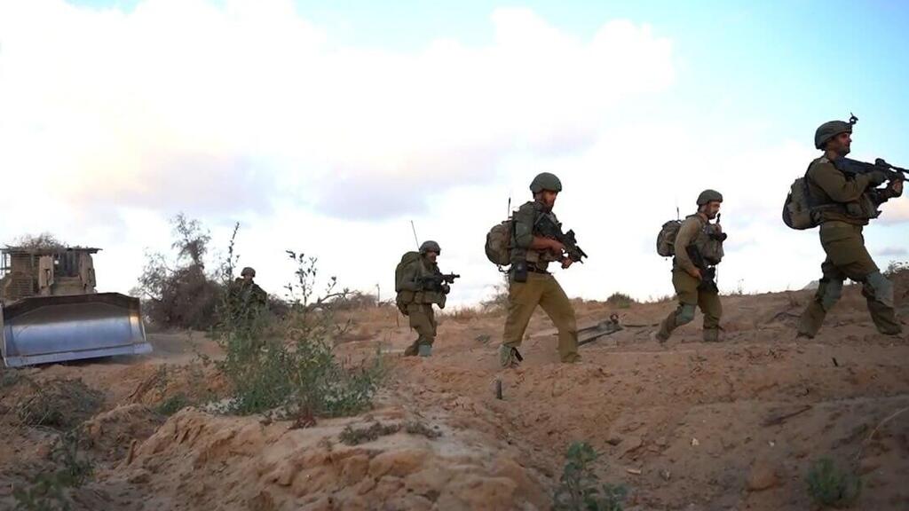 תיעוד מתקיפת המחבלים במתחם בית הספר של אונר"א ופעילות הכוחות במרכז רצועת עזה