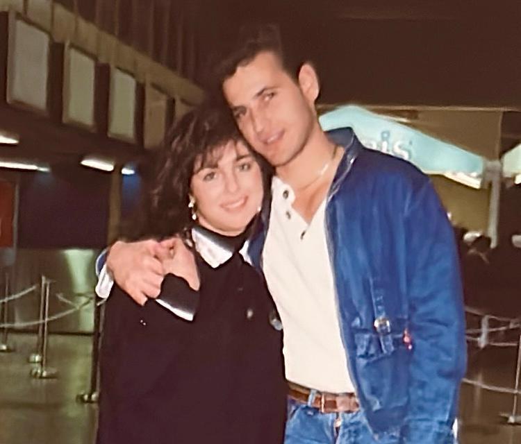 Sharona and Moshe in their youth 