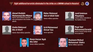 IDF reveals identities of eliminated terrorists