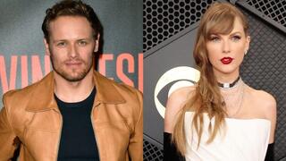 Sam Heughan and Taylor Swift 