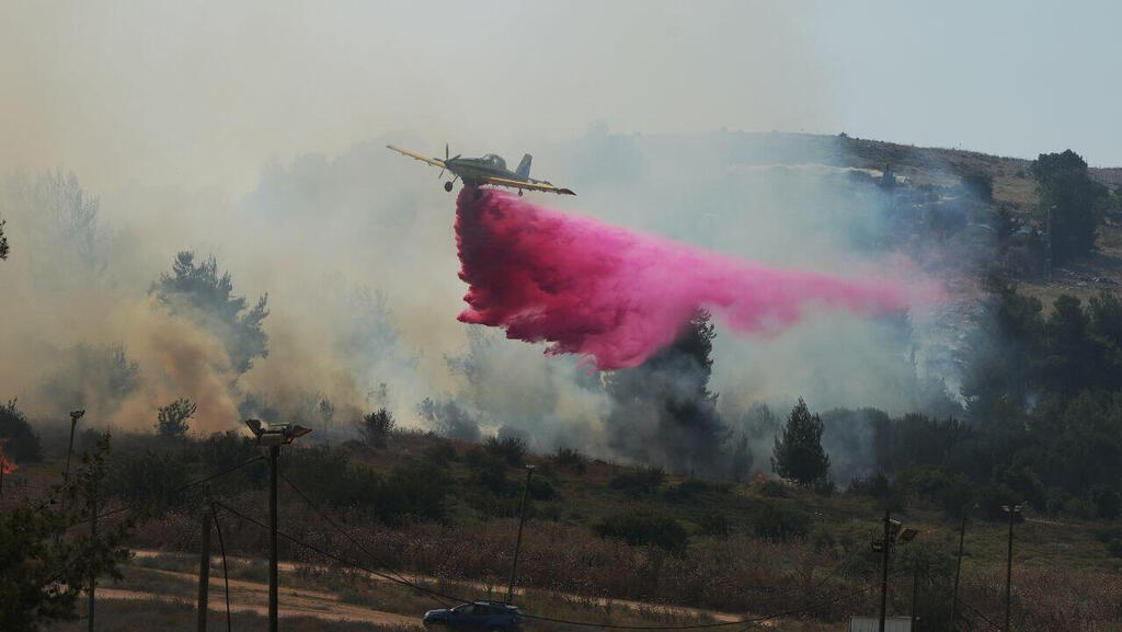 שריפה בגליל העליון