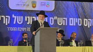 הרב ישראל קירשטיין, ראש ישיבת קריית שמונה