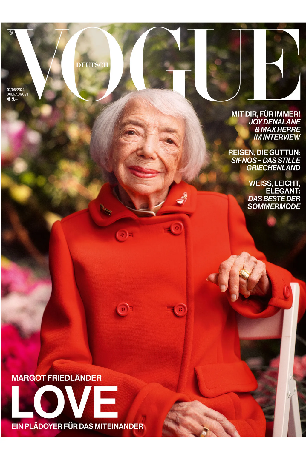 Nel 102 sopravvissuti all’Olocausto abbelliscono la copertina di Vogue